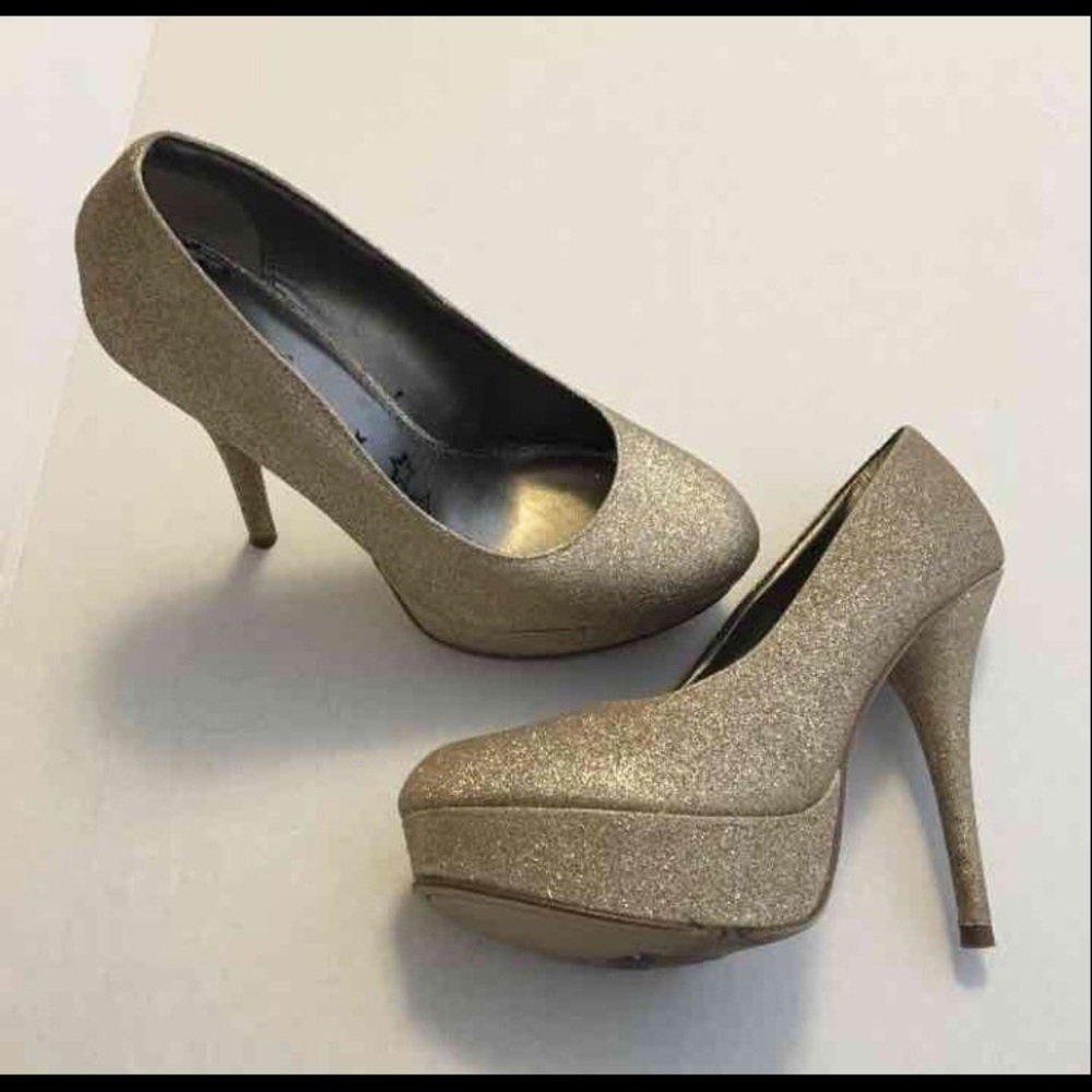Glitter heels